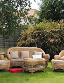 Rattan wicker garden furniture