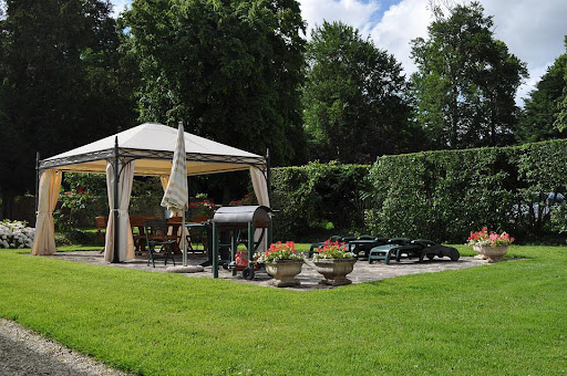 Gazebo in garden